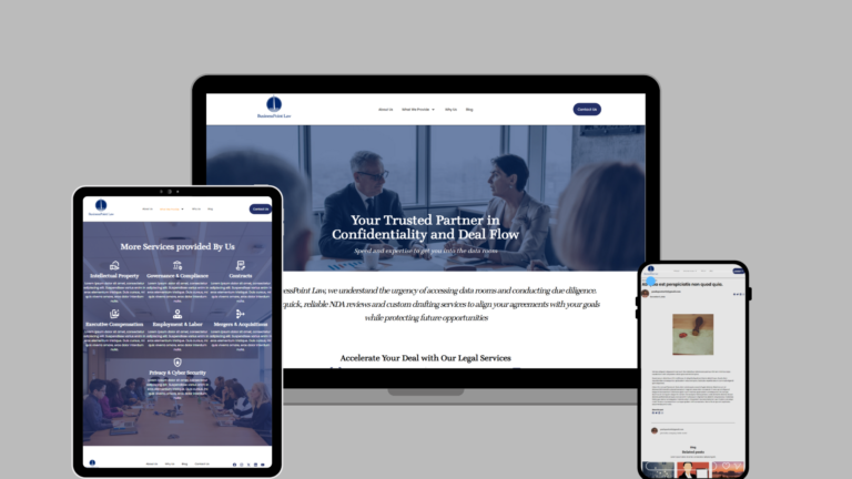 Business website development A to Z For sample2.aritropaul.com