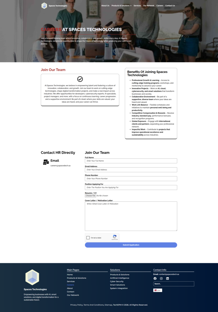 Careers Page