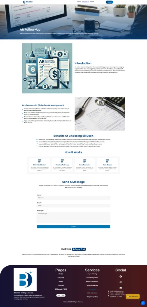 Single Service Page