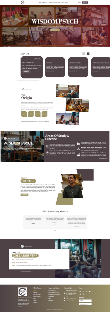 Full Redesigned Home Page
