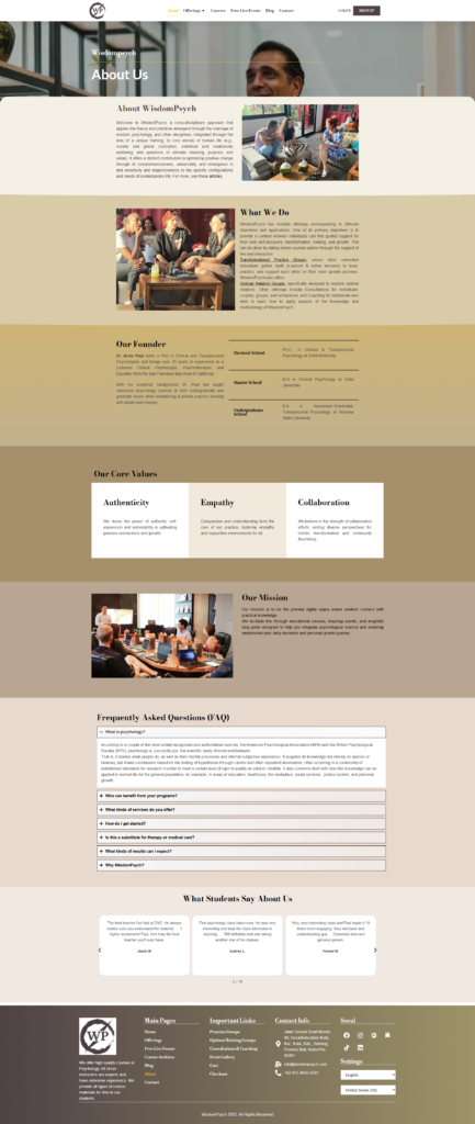 About Page