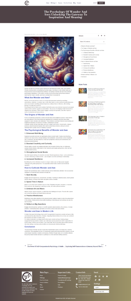 Single Blog Page